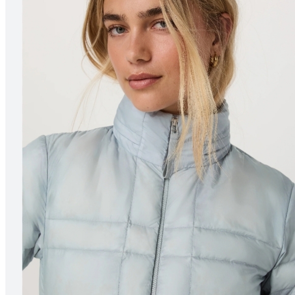 Vuori Coordinate Packable Down Jacket In Blue Haze S NWT - Picture 4 of 8